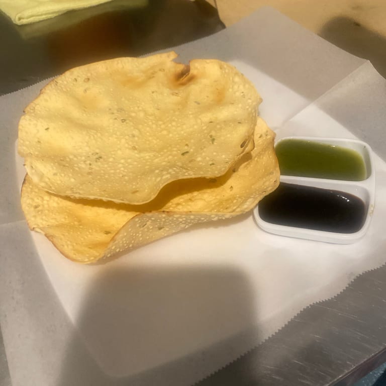 Savor Our Authentic Papadum