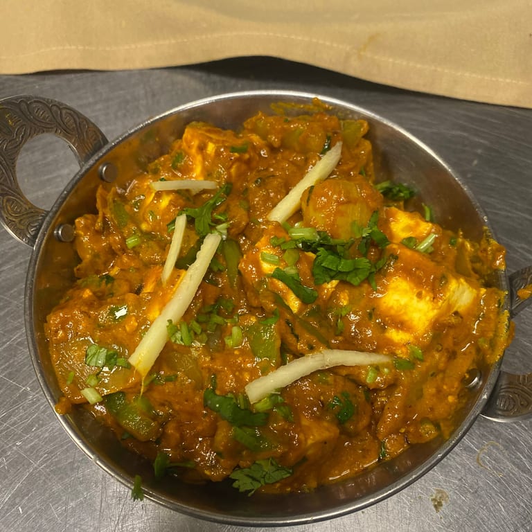 Delicious Kadai Paneer and More Indian Delights